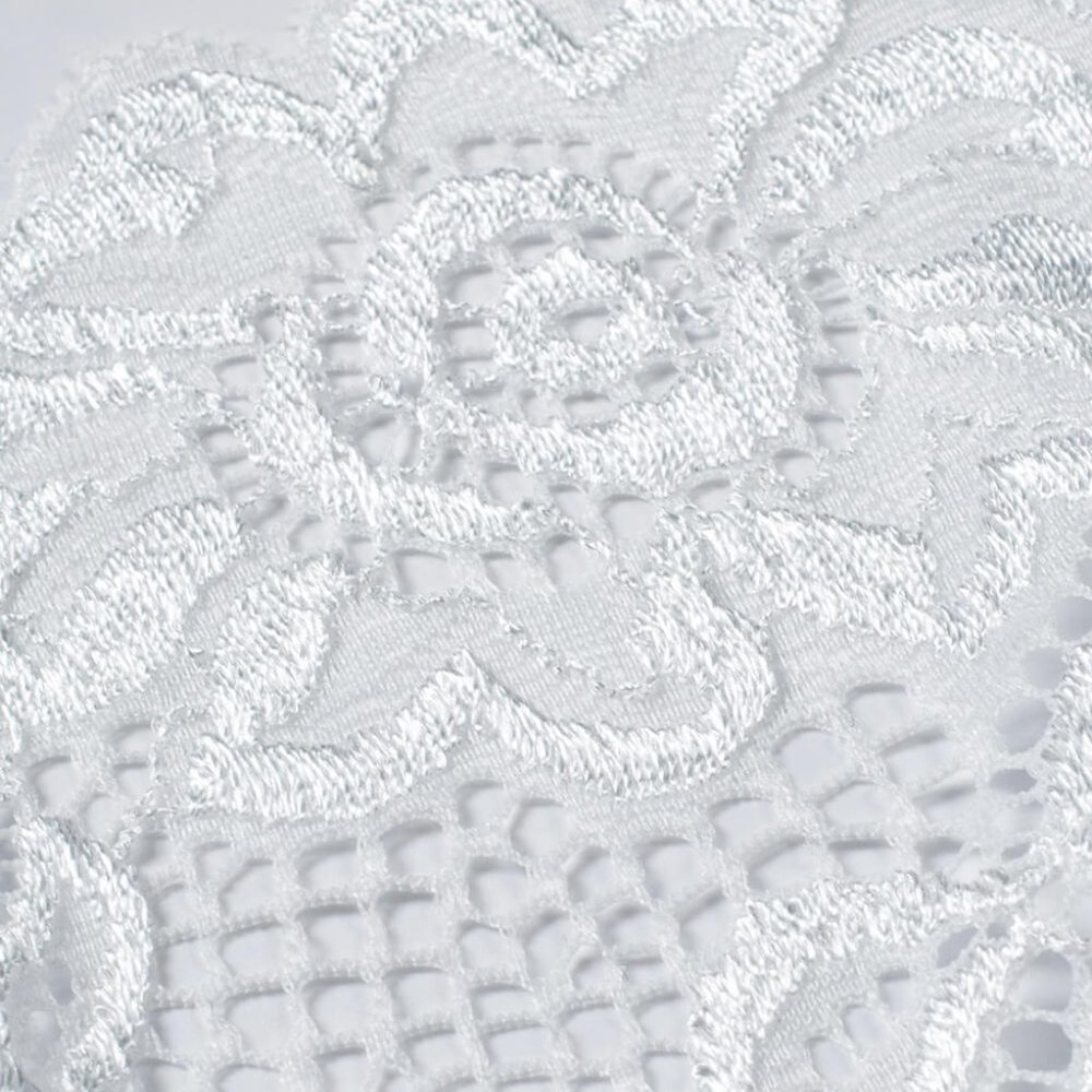 White Crochet Lace Bralette - Picture 9 of 16